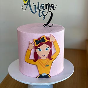 Emma wiggle kids birthday cake